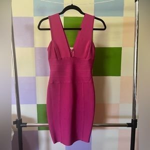 Herve Leger X Forever21 plunge bandage dress